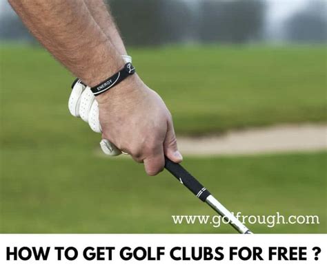 How to Get Free Golf Clubs .